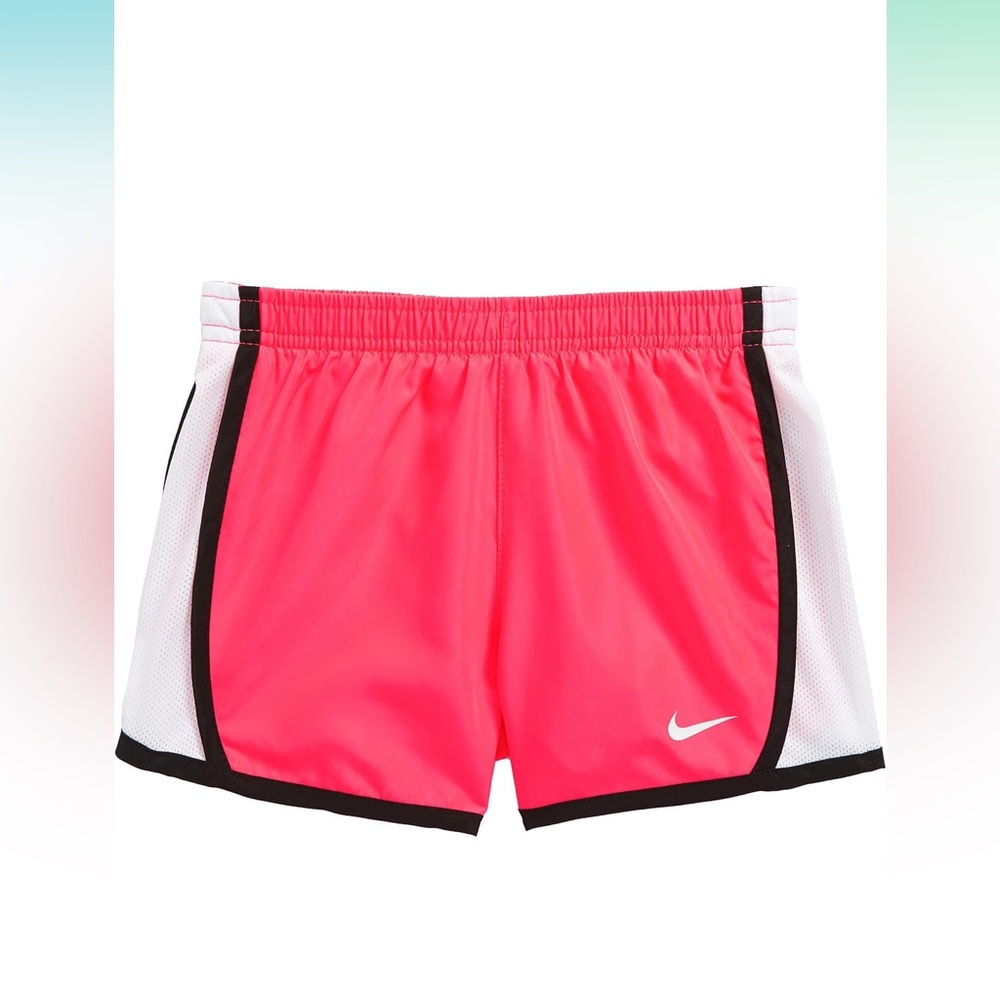 Girls Nike tempo dri-fit Shorts size 6 pink